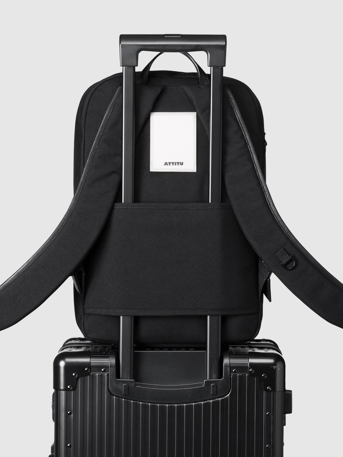 NYLON×LEATHER BACKPACK SL 016