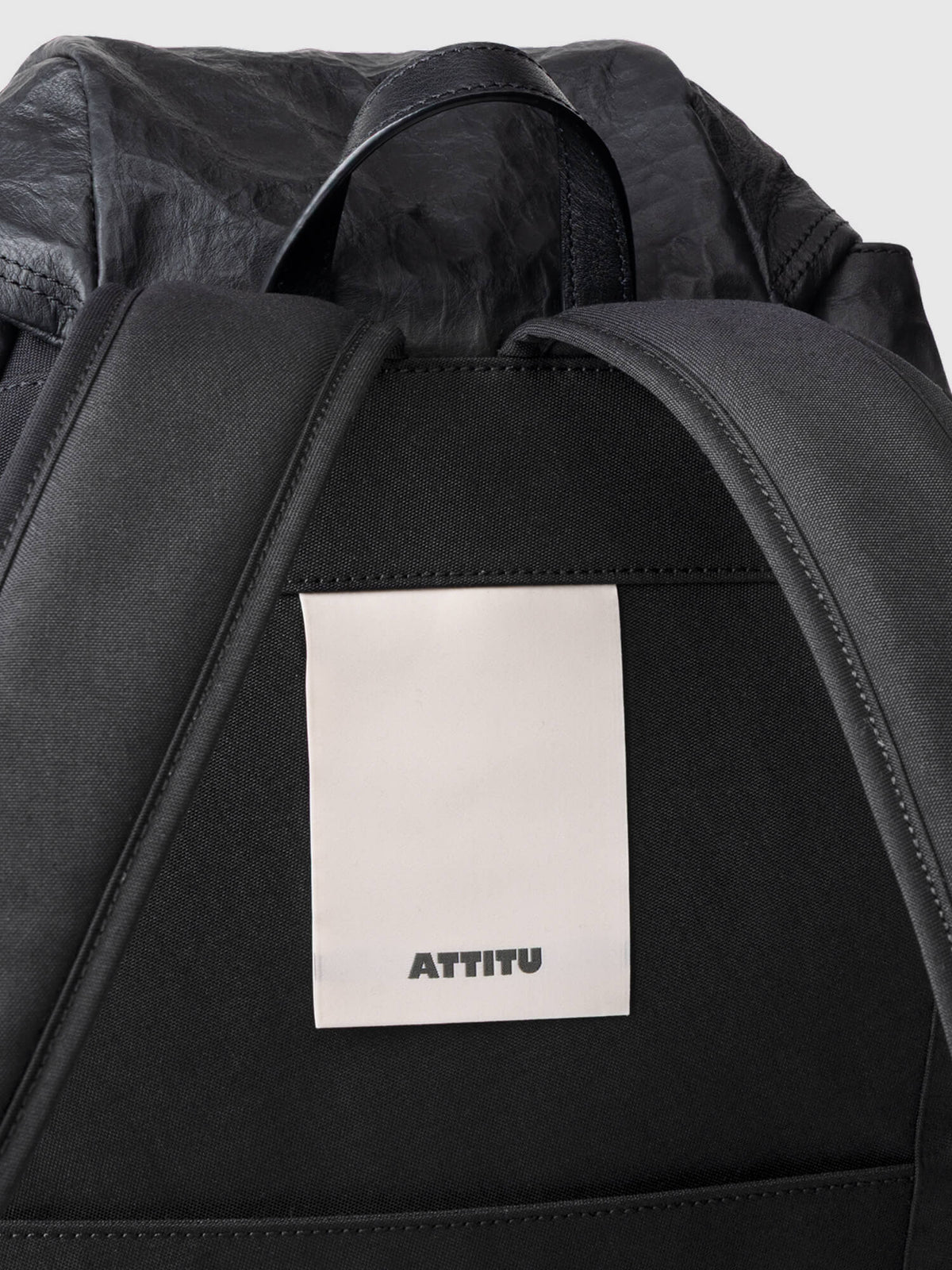 NYLON×LEATHER BACKPACK SF M 010