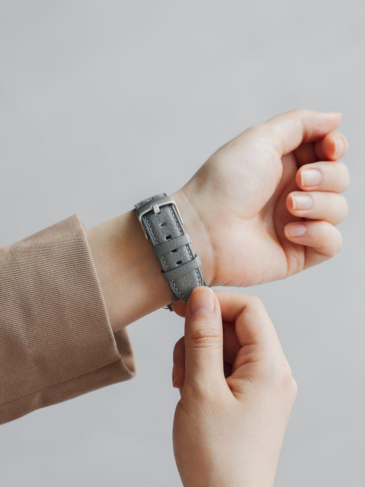 【数量限定色】レザーウォッチバンド Apple Watch用(ミディアムグレインレザー)