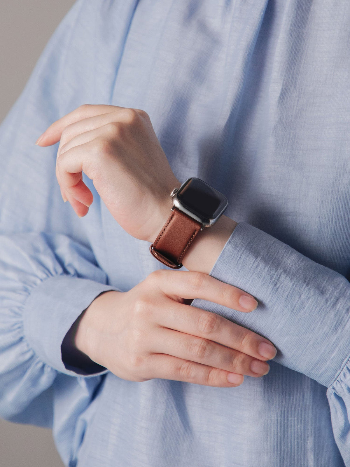 レザーウォッチバンド Apple Watch用(ヌメ革)