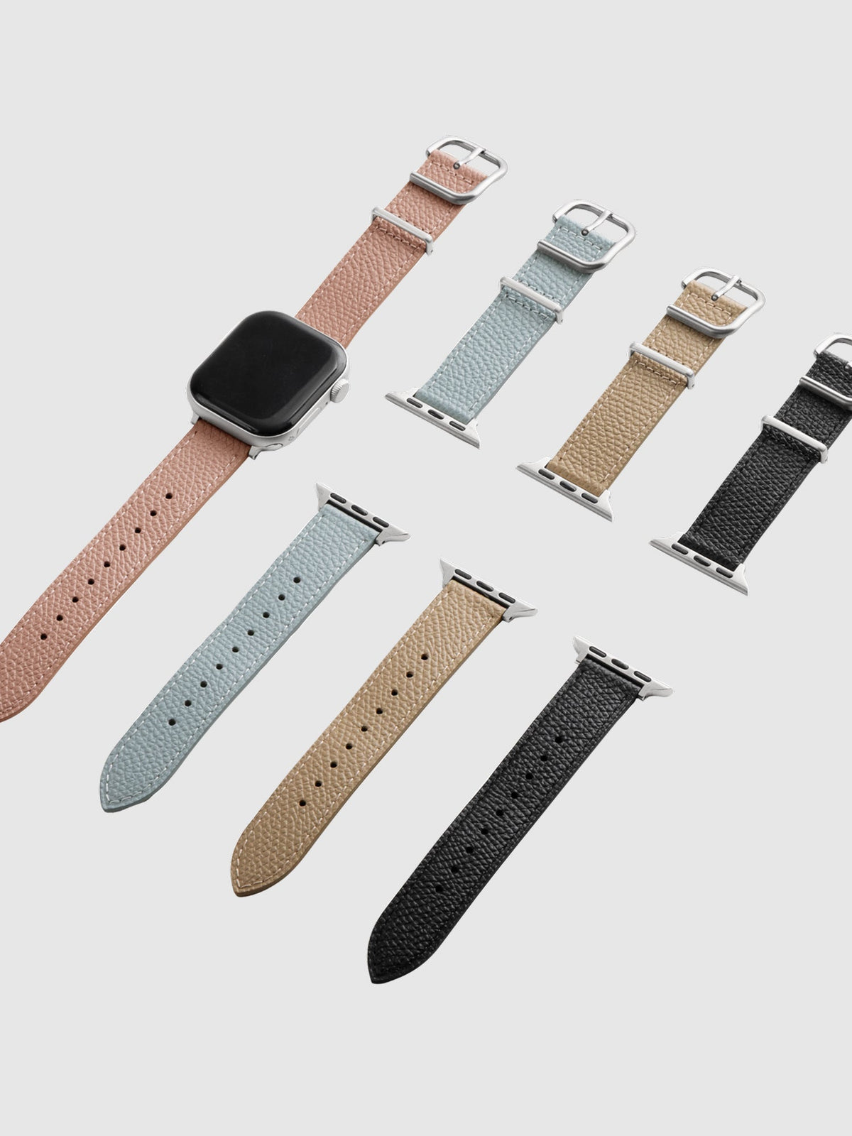 レザーウォッチバンド Apple Watch用 トレ S(ファインエンボスドレザー)
