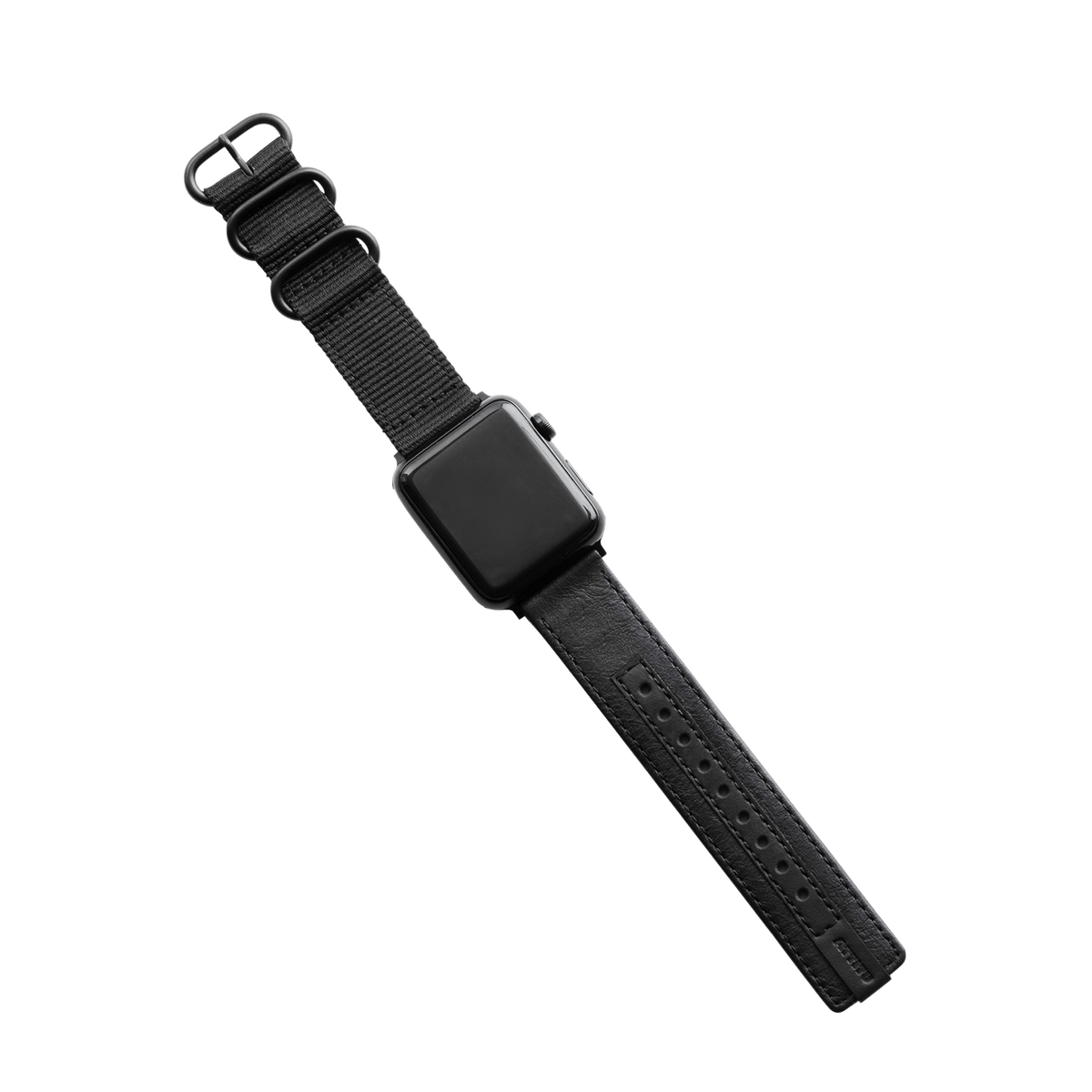 レザーウォッチバンド Apple Watch用 (NATOタイプ)