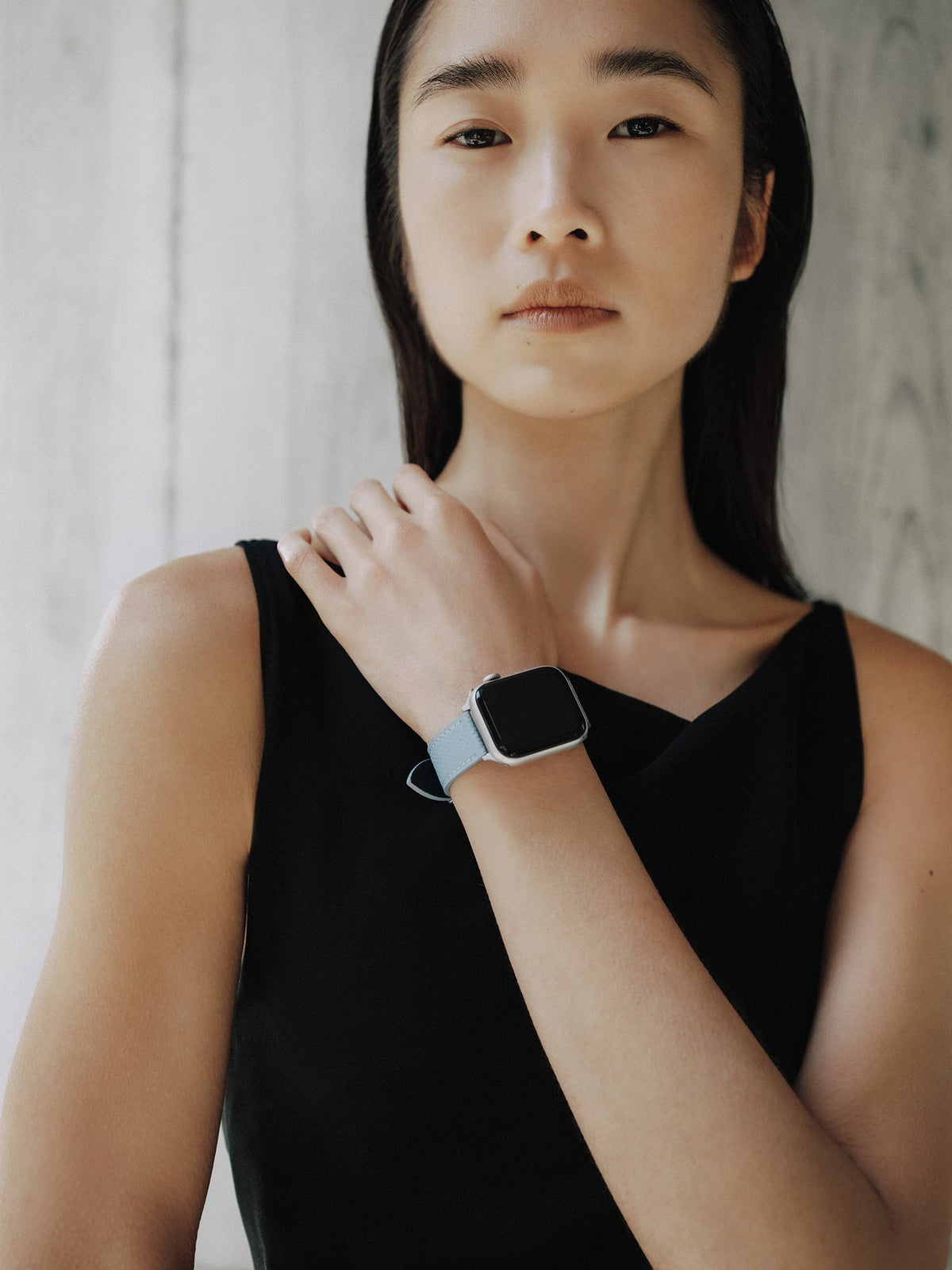 レザーウォッチバンド Apple Watch用 トレ S(ファインエンボスドレザー)