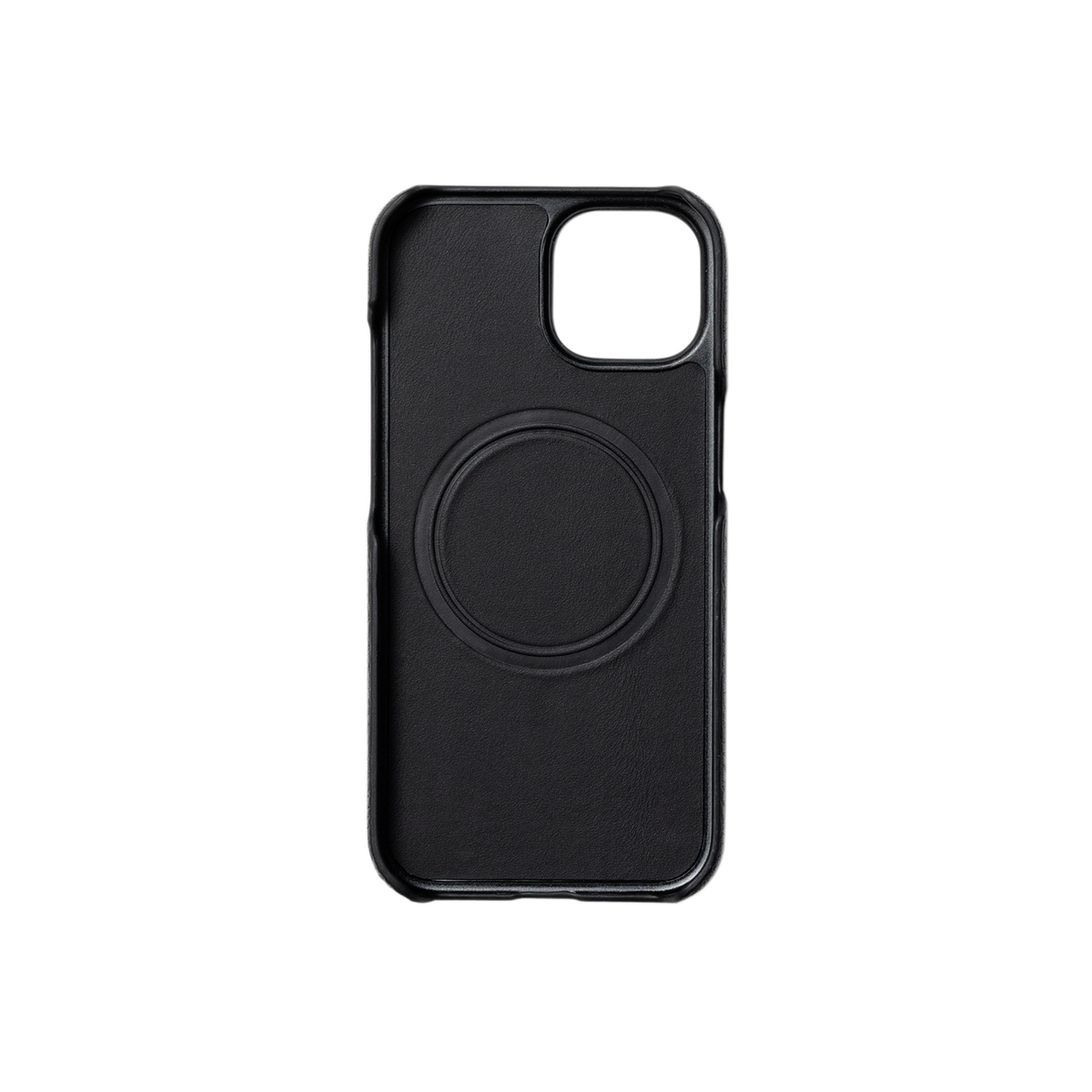 ブラック／iPhone 15／内装